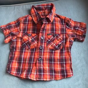 Awesome Baby Boy Henley and corduroys